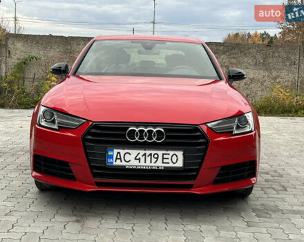 Красный Ауди А4, объемом двигателя 1.97 л и пробегом 160 тыс. км за 24500 $, фото 1 на Automoto.ua