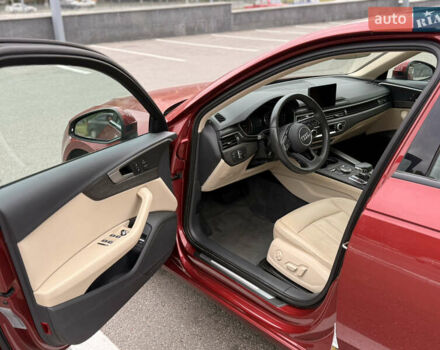 Красный Ауди А4, объемом двигателя 1.98 л и пробегом 69 тыс. км за 21500 $, фото 7 на Automoto.ua