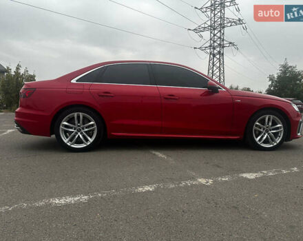 Красный Ауди А4, объемом двигателя 1.98 л и пробегом 39 тыс. км за 33000 $, фото 3 на Automoto.ua