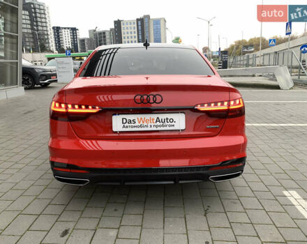 Червоний Ауді А4, об'ємом двигуна 1.98 л та пробігом 20 тис. км за 48000 $, фото 5 на Automoto.ua