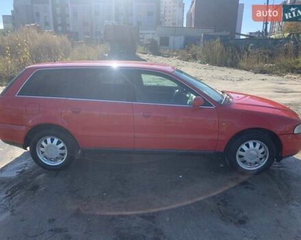 Червоний Ауді А4, об'ємом двигуна 1.6 л та пробігом 306 тис. км за 3500 $, фото 1 на Automoto.ua