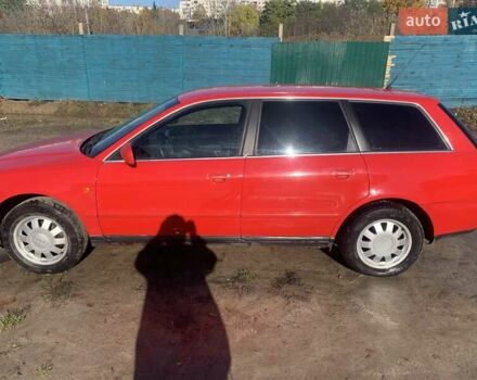 Червоний Ауді А4, об'ємом двигуна 1.6 л та пробігом 306 тис. км за 3500 $, фото 5 на Automoto.ua