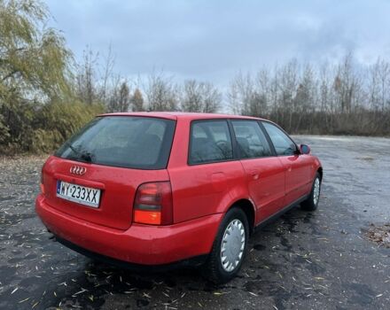 Красный Ауди А4, объемом двигателя 1.9 л и пробегом 380 тыс. км за 1750 $, фото 6 на Automoto.ua
