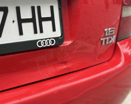 Красный Ауди А4, объемом двигателя 1.6 л и пробегом 315 тыс. км за 3350 $, фото 19 на Automoto.ua