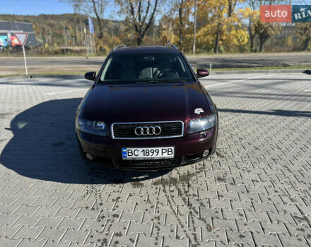 Красный Ауди А4, объемом двигателя 2.5 л и пробегом 300 тыс. км за 3200 $, фото 1 на Automoto.ua