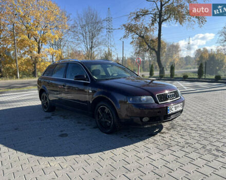 Красный Ауди А4, объемом двигателя 2.5 л и пробегом 300 тыс. км за 3200 $, фото 2 на Automoto.ua