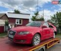 Красный Ауди А4, объемом двигателя 2.5 л и пробегом 265 тыс. км за 2250 $, фото 1 на Automoto.ua