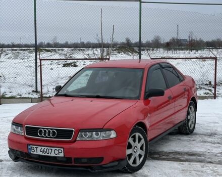 Красный Ауди А4, объемом двигателя 1.6 л и пробегом 295 тыс. км за 3100 $, фото 1 на Automoto.ua
