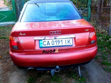 Ауди А4 1996 в Умани на Automoto.ua Красный Ауди А4, объемом двигателя 1.8 л и пробегом 0 тыс. км за 2300 $, фото 1 на Automoto.ua
