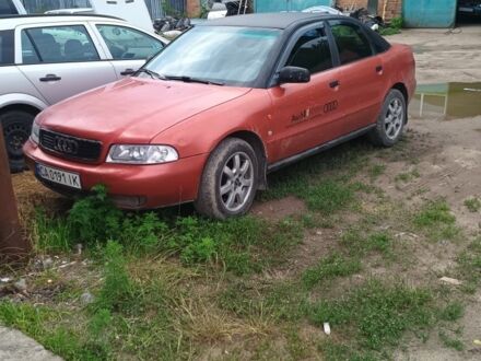 Ауди А4 1996 в Гайсине на Automoto.ua Красный Ауди А4, объемом двигателя 1.8 л и пробегом 300 тыс. км за 2400 $, фото 1 на Automoto.ua