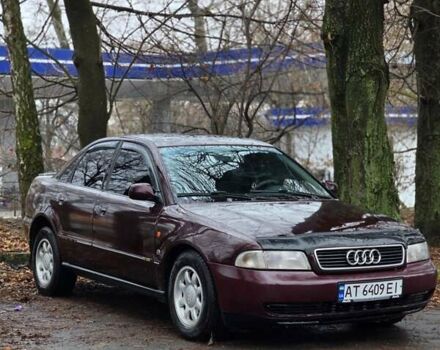 Красный Ауди А4, объемом двигателя 2.6 л и пробегом 517 тыс. км за 1850 $, фото 1 на Automoto.ua