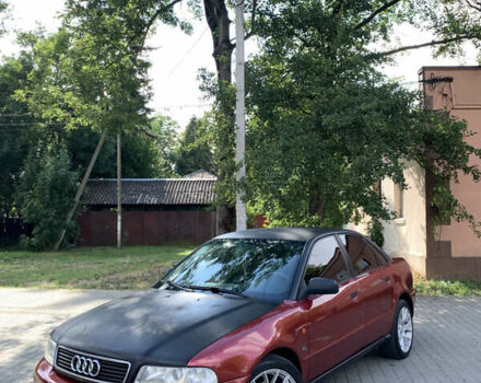 Красный Ауди А4, объемом двигателя 1.8 л и пробегом 240 тыс. км за 2700 $, фото 1 на Automoto.ua