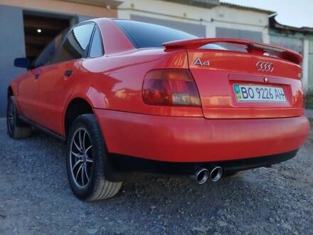 Ауди А4 1996 в Черткове на Automoto.ua Красный Ауди А4, объемом двигателя 1.8 л и пробегом 317 тыс. км за 3600 $, фото 1 на Automoto.ua