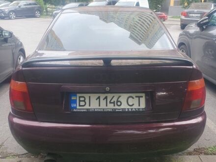 Ауди А4 1996 в Киеве на Automoto.ua Красный Ауди А4, объемом двигателя 1.8 л и пробегом 188 тыс. км за 3100 $, фото 1 на Automoto.ua