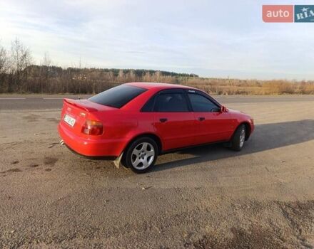 Красный Ауди А4, объемом двигателя 1.9 л и пробегом 400 тыс. км за 3100 $, фото 1 на Automoto.ua