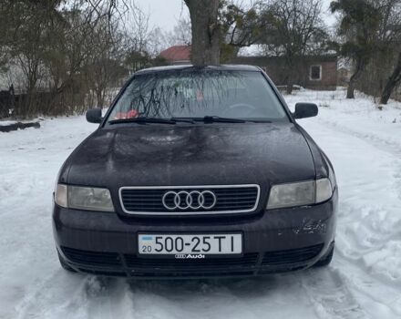 Красный Ауди А4, объемом двигателя 1.8 л и пробегом 445 тыс. км за 1700 $, фото 1 на Automoto.ua