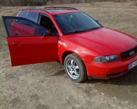 Червоний Ауді А4, об'ємом двигуна 1.9 л та пробігом 220 тис. км за 3400 $, фото 1 на Automoto.ua