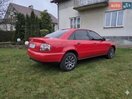 Красный Ауди А4, объемом двигателя 1.78 л и пробегом 585 тыс. км за 3700 $, фото 1 на Automoto.ua