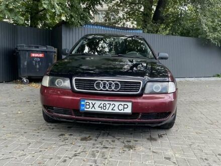 Красный Ауди А4, объемом двигателя 1.8 л и пробегом 351 тыс. км за 3100 $, фото 1 на Automoto.ua