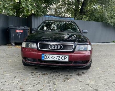 Красный Ауди А4, объемом двигателя 1.8 л и пробегом 351 тыс. км за 2600 $, фото 1 на Automoto.ua