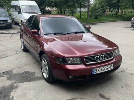 Красный Ауди А4, объемом двигателя 1.6 л и пробегом 220 тыс. км за 5050 $, фото 1 на Automoto.ua
