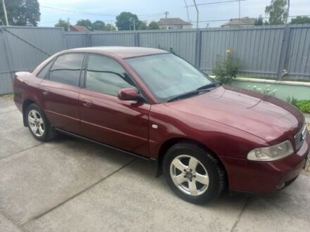 Красный Ауди А4, объемом двигателя 1.8 л и пробегом 360 тыс. км за 4700 $, фото 1 на Automoto.ua