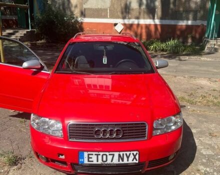 Красный Ауди А4, объемом двигателя 2.5 л и пробегом 350 тыс. км за 3500 $, фото 1 на Automoto.ua