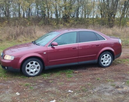 Красный Ауди А4, объемом двигателя 2 л и пробегом 265 тыс. км за 5200 $, фото 1 на Automoto.ua