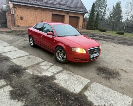 Красный Ауди А4, объемом двигателя 2 л и пробегом 336 тыс. км за 3000 $, фото 1 на Automoto.ua
