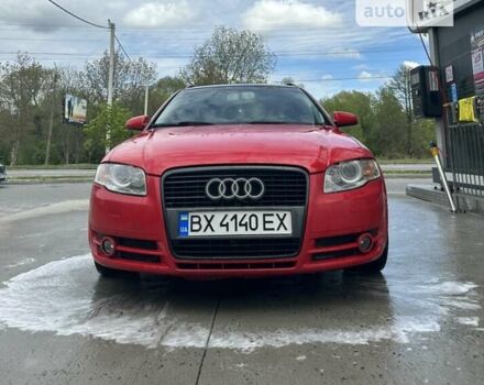 Красный Ауди А4, объемом двигателя 2 л и пробегом 325 тыс. км за 5699 $, фото 1 на Automoto.ua