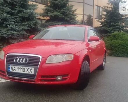 Красный Ауди А4, объемом двигателя 1.78 л и пробегом 426 тыс. км за 4600 $, фото 1 на Automoto.ua