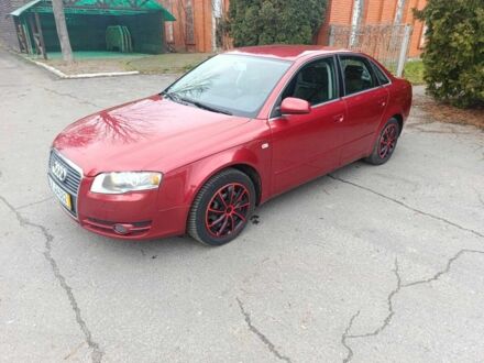 Красный Ауди А4, объемом двигателя 2 л и пробегом 229 тыс. км за 6500 $, фото 1 на Automoto.ua