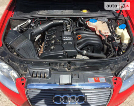 Червоний Ауді А4, об'ємом двигуна 2 л та пробігом 197 тис. км за 7100 $, фото 1 на Automoto.ua