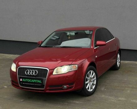 Червоний Ауді А4, об'ємом двигуна 2 л та пробігом 229 тис. км за 7300 $, фото 1 на Automoto.ua