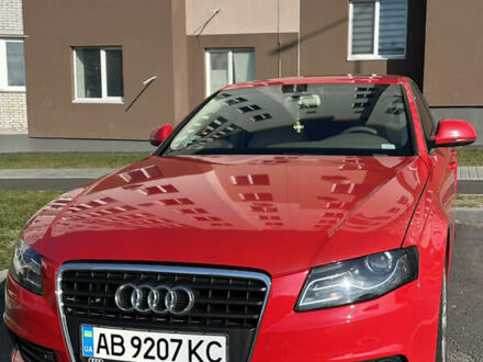 Ауді А4 2008 у Вінниці на Automoto.ua Червоний Ауді А4, об'ємом двигуна 2 л та пробігом 208 тис. км за 9499 $, фото 1 на Automoto.ua