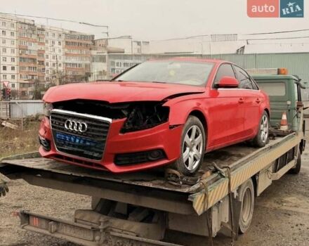 Червоний Ауді А4, об'ємом двигуна 2 л та пробігом 220 тис. км за 3500 $, фото 1 на Automoto.ua