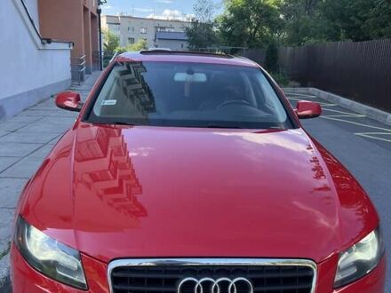 Красный Ауди А4, объемом двигателя 1.98 л и пробегом 235 тыс. км за 11700 $, фото 1 на Automoto.ua