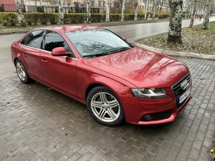 Красный Ауди А4, объемом двигателя 3.2 л и пробегом 201 тыс. км за 8500 $, фото 1 на Automoto.ua