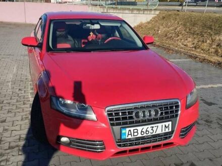 Ауди А4 2010 в Калиновке на Automoto.ua Красный Ауди А4, объемом двигателя 1.97 л и пробегом 302 тыс. км за 7800 $, фото 1 на Automoto.ua