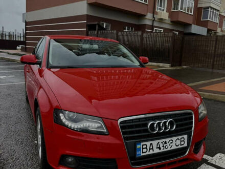 Красный Ауди А4, объемом двигателя 1.8 л и пробегом 225 тыс. км за 9500 $, фото 1 на Automoto.ua