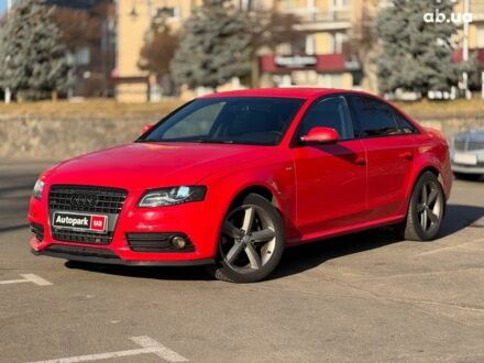 Ауди А4 2010 в Виннице на Automoto.ua Красный Ауди А4, объемом двигателя 1.8 л и пробегом 215 тыс. км за 9790 $, фото 1 на Automoto.ua