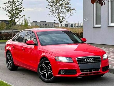 Червоний Ауді А4, об'ємом двигуна 2 л та пробігом 220 тис. км за 9500 $, фото 1 на Automoto.ua
