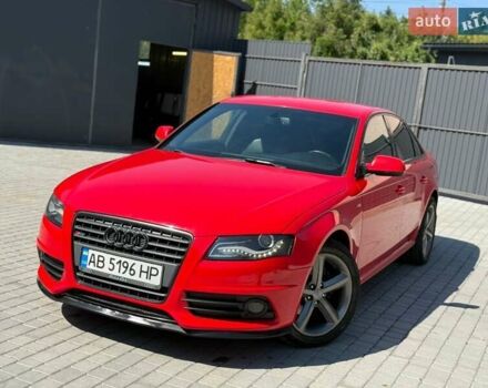 Красный Ауди А4, объемом двигателя 1.8 л и пробегом 215 тыс. км за 8700 $, фото 1 на Automoto.ua
