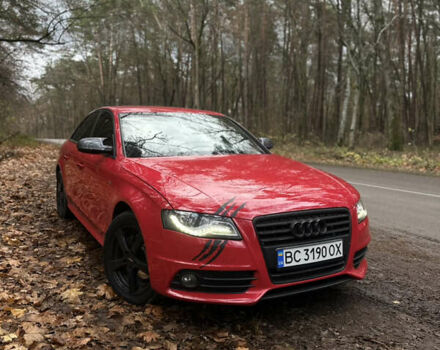 Красный Ауди А4, объемом двигателя 1.8 л и пробегом 152 тыс. км за 8750 $, фото 1 на Automoto.ua