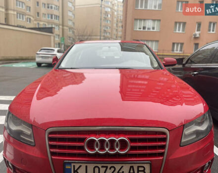 Красный Ауди А4, объемом двигателя 2 л и пробегом 303 тыс. км за 9000 $, фото 1 на Automoto.ua