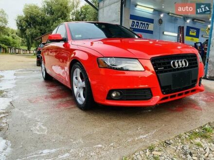 Ауди А4 2011 в Черновцах на Automoto.ua Красный Ауди А4, объемом двигателя 2 л и пробегом 124 тыс. км за 11500 $, фото 1 на Automoto.ua
