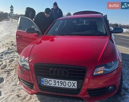 Красный Ауди А4, объемом двигателя 1.8 л и пробегом 152 тыс. км за 4000 $, фото 1 на Automoto.ua