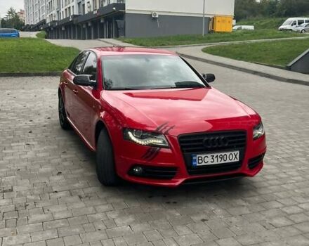 Красный Ауди А4, объемом двигателя 1.8 л и пробегом 150 тыс. км за 9750 $, фото 1 на Automoto.ua