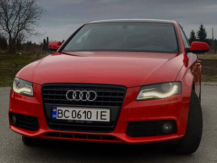 Червоний Ауді А4, об'ємом двигуна 1.8 л та пробігом 205 тис. км за 10500 $, фото 1 на Automoto.ua