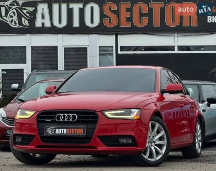 Красный Ауди А4, объемом двигателя 1.98 л и пробегом 178 тыс. км за 12300 $, фото 1 на Automoto.ua